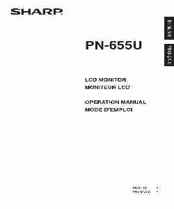 Sharp Computer Monitor PN-655U-page_pdf